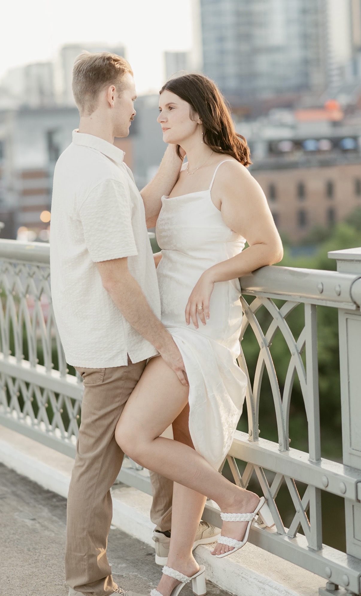 Evening on the bridge
